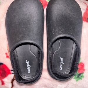 Cat & Jack Black Slip-On Shoes
